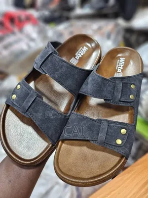 Witta Original Men's Suede Leather Buckle Sandals.