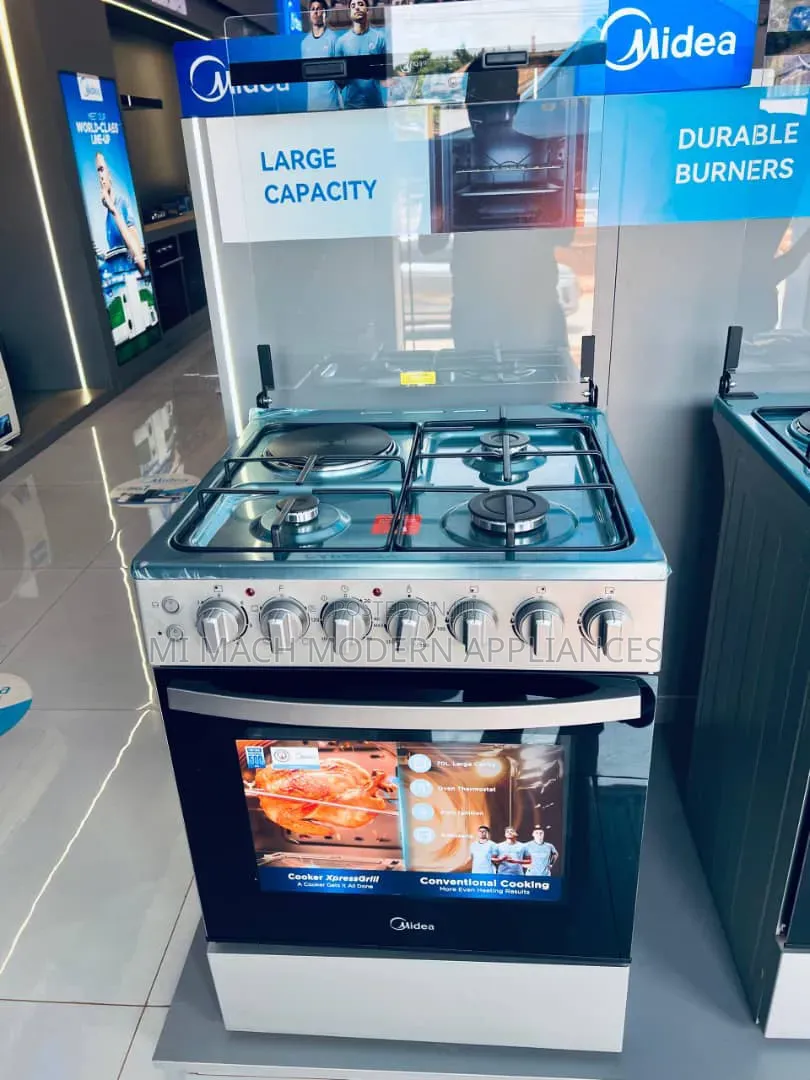 Midea 3 Gas + 1 Electric Cooker