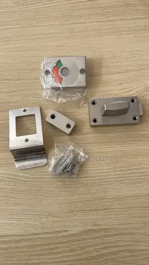 Stainless Steel Toilet Door Lock With Occupied/Vacant Indicator