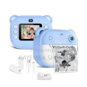 Kids Instant Print Camera - Multicolor