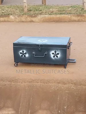 Small Metallic Suitcase With Wheels for School