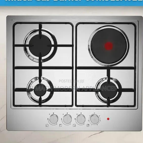 Midea Inbuilt Hob 3 Gas +1 Electric 60 Cm by 51 Cm