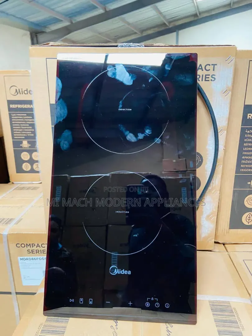 Midea Inbuilt 2 Gas Hob 26.2 Cm by 48 Cm