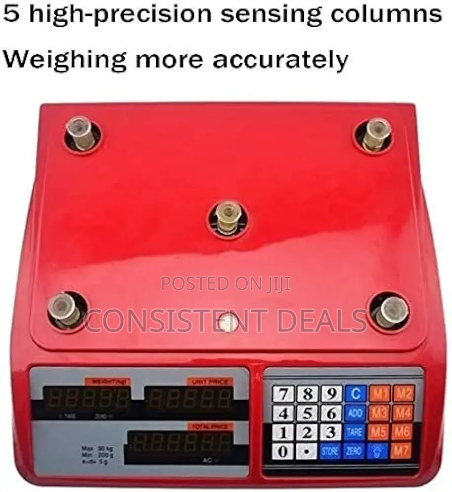 Digital Computing Scale 40kg Capacity