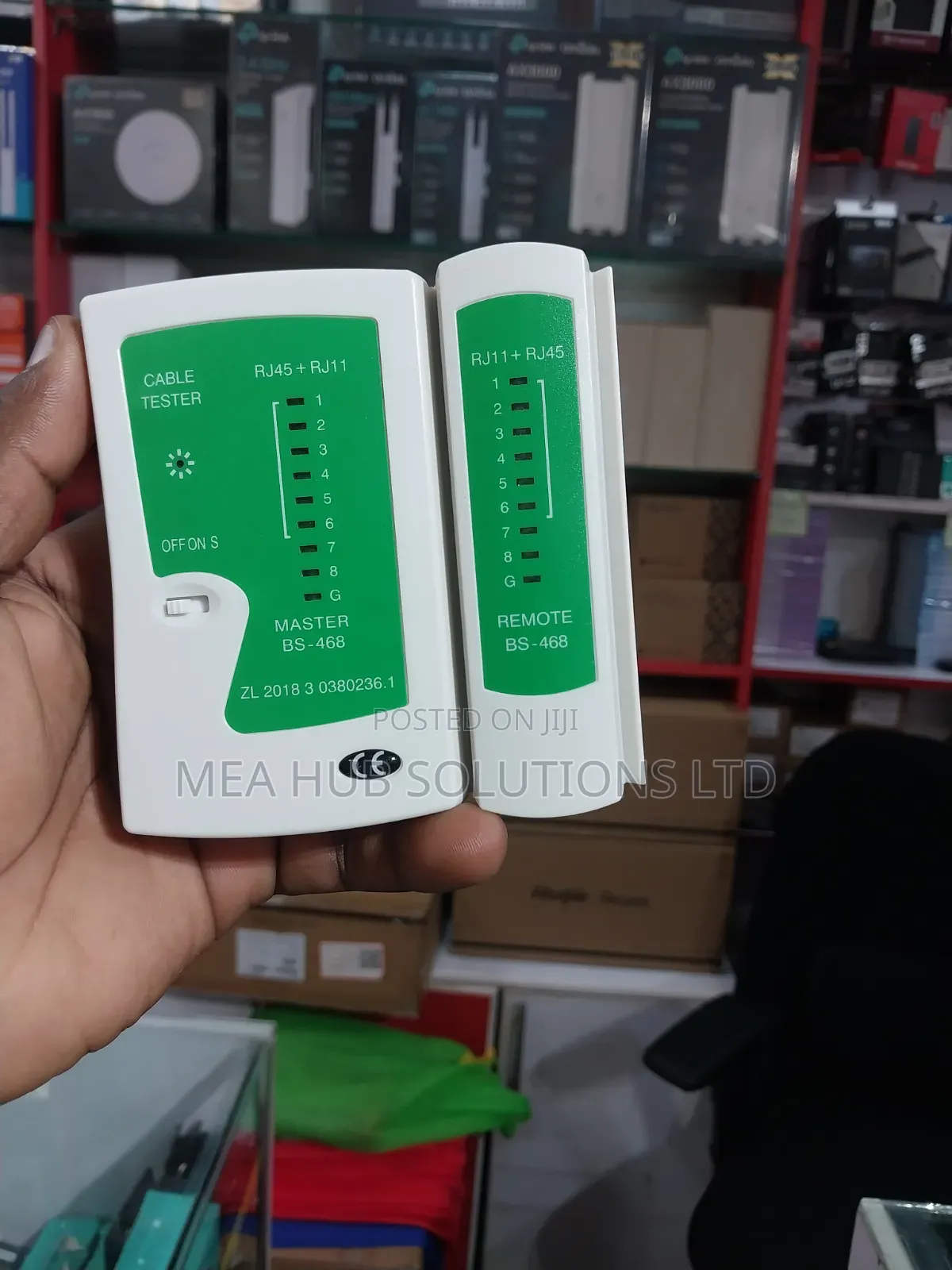 Rj45 and Rj11 Network Cable Tester