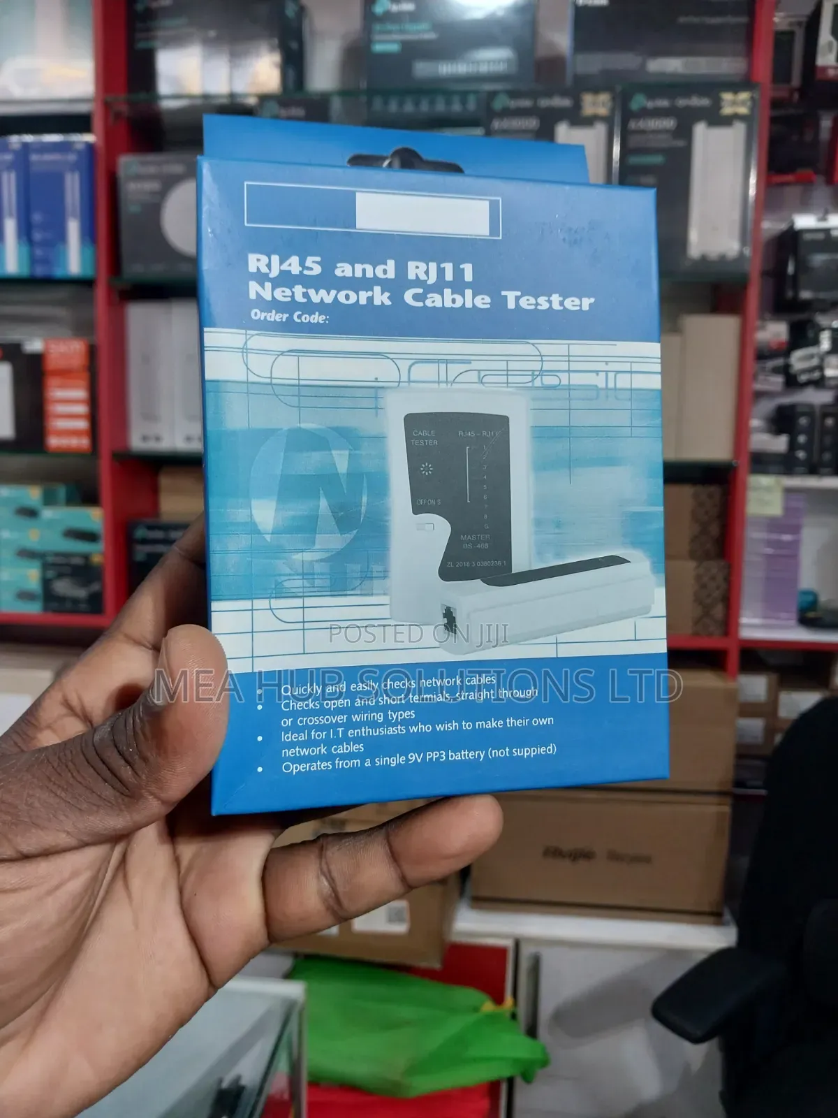 Rj45 and Rj11 Network Cable Tester