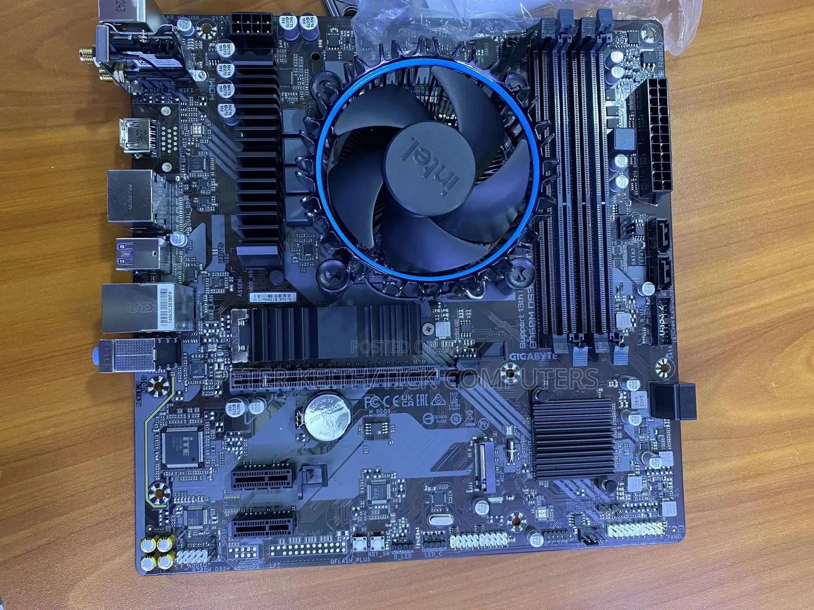 12th to 14h Gigabyte B760m Ds3h Ax an Intel Lga 1700 With I5 12th Gen