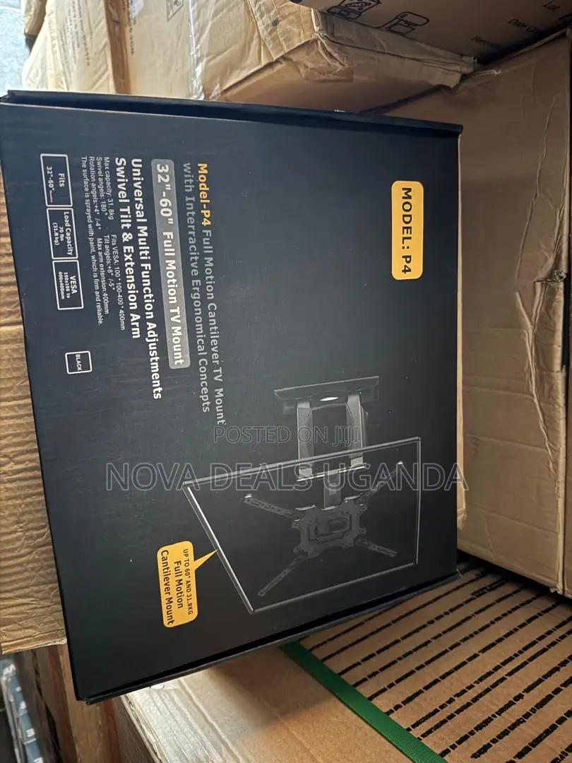 32-60 Inch Full Motion Tv Wall Mount Bracket Model P4
