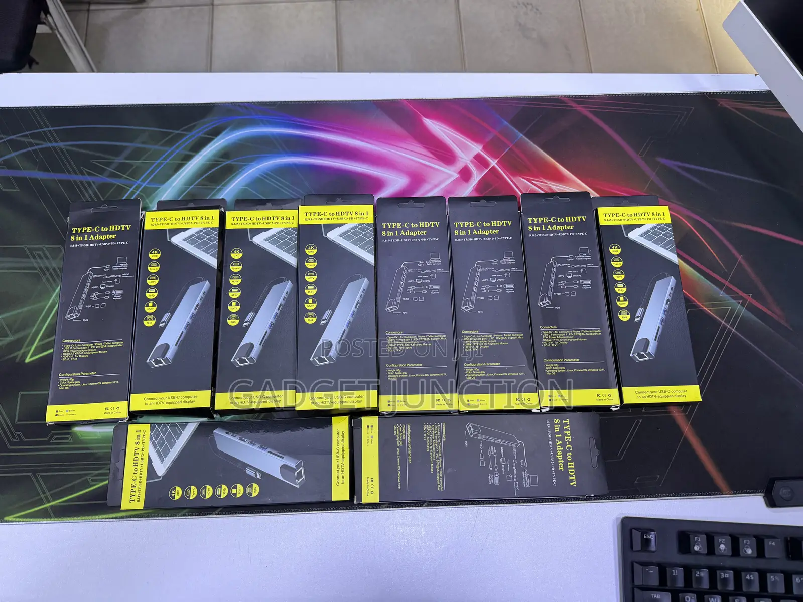8 in 1 Type C to HDTV