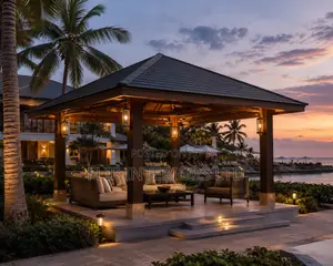 Stylish Resort Hotel Gazebo Installations