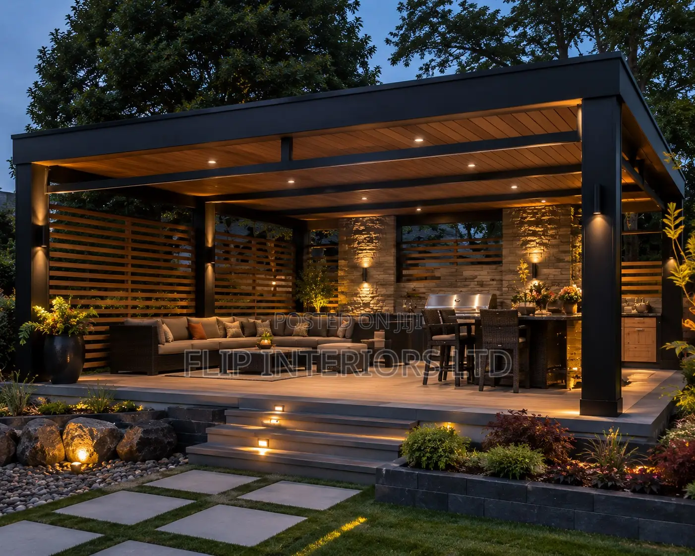 Modern Open-Air Gazebo Construction Solutions
