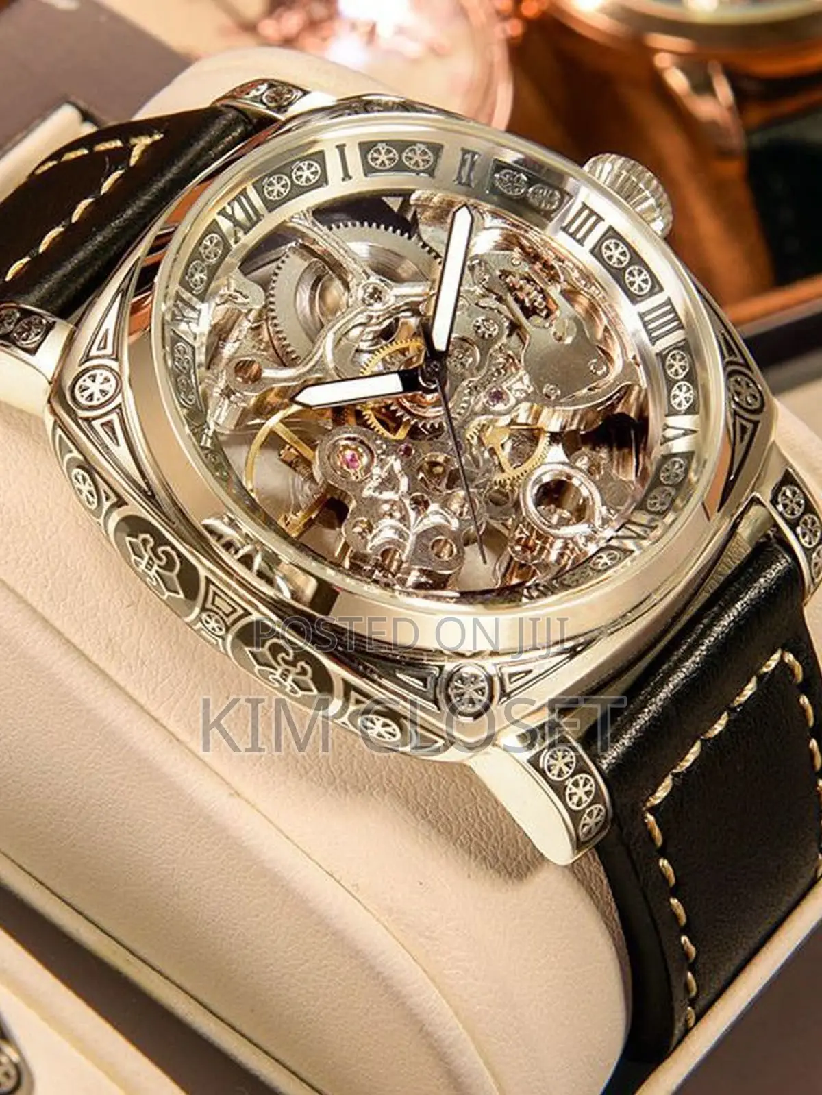 Transparent Mens Watch