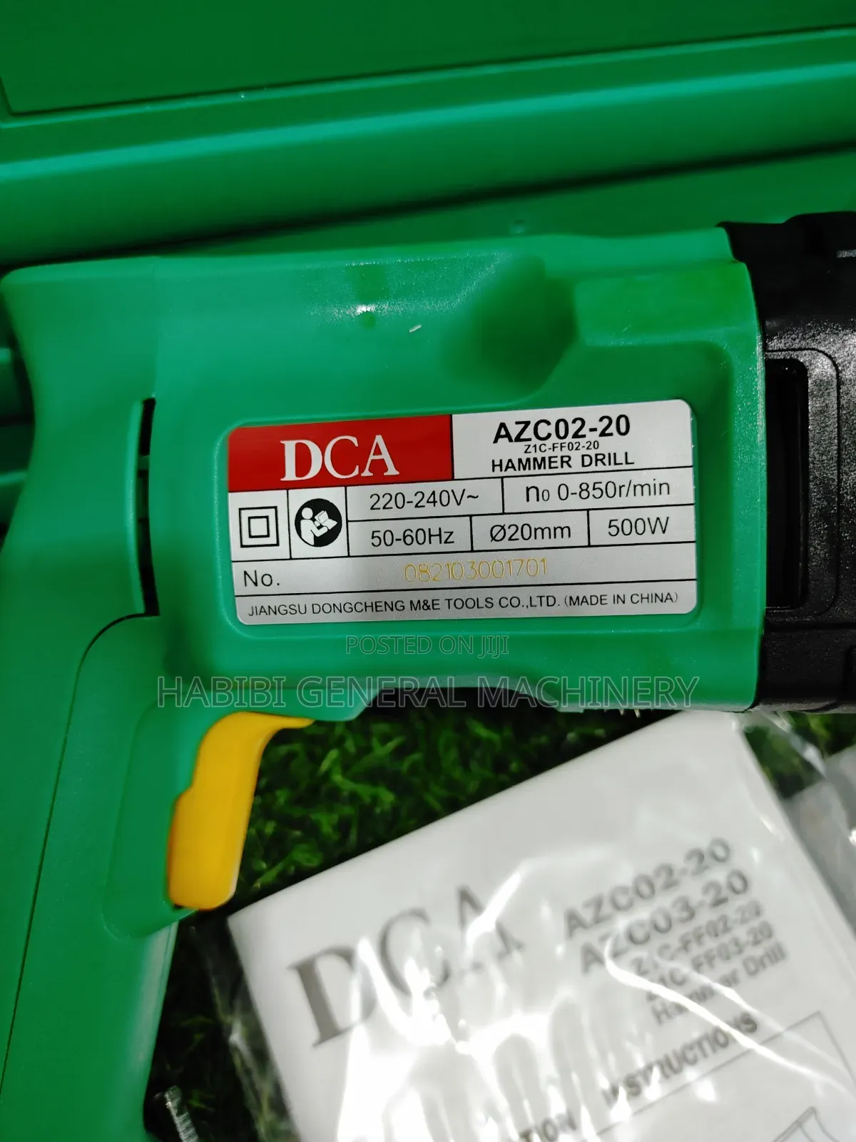 500w Dca Hammer Drill Corded Electric