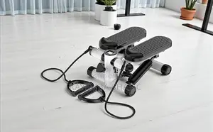 Brand New 2-in-1 Mini Stepper Exercise Machine With Resistance Bands