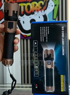 Helius A70 Portable Rechargeable Flashlight Featuring Six Led Wicks.