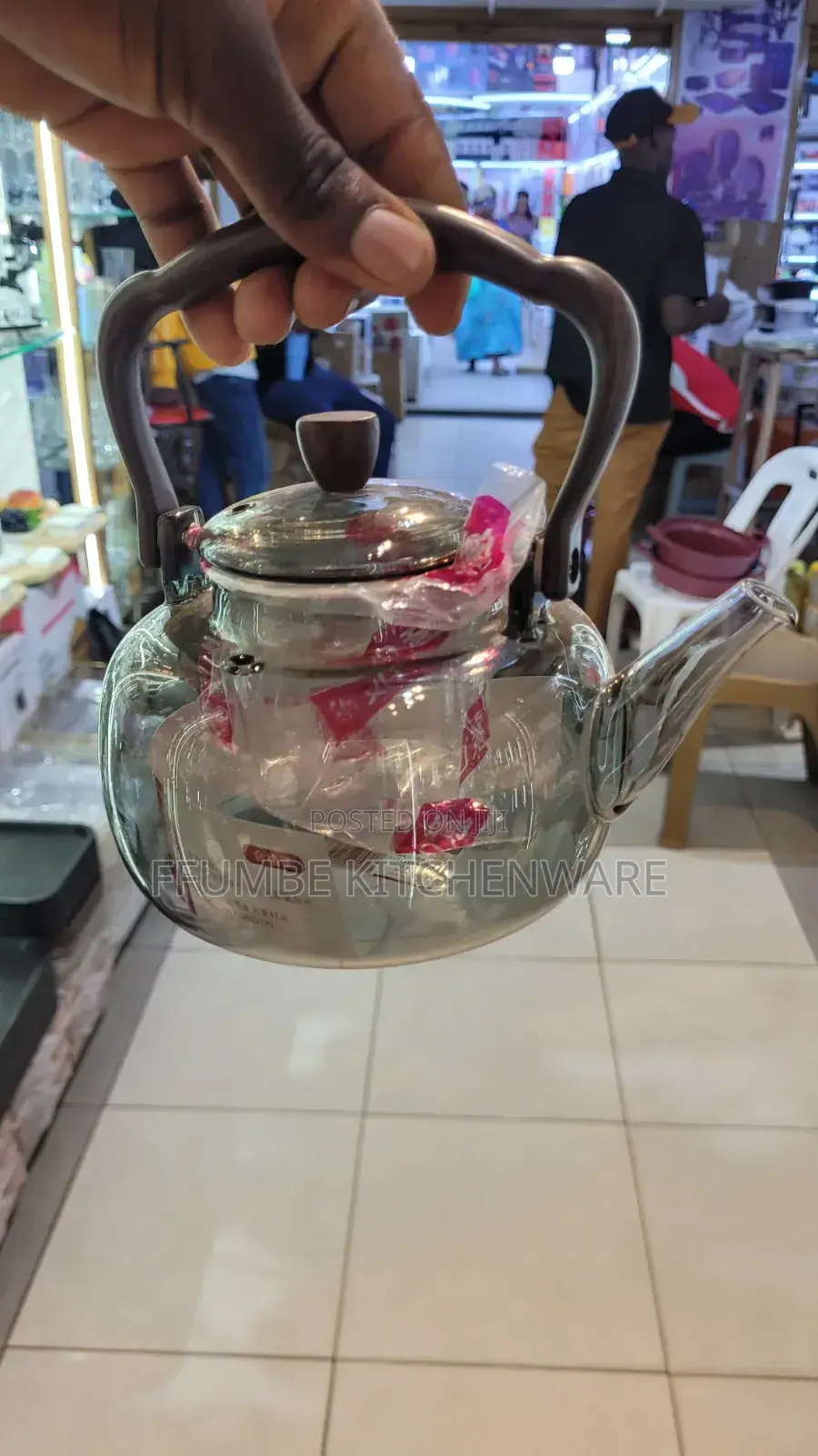 Heat Resistant Glass Tea Pot