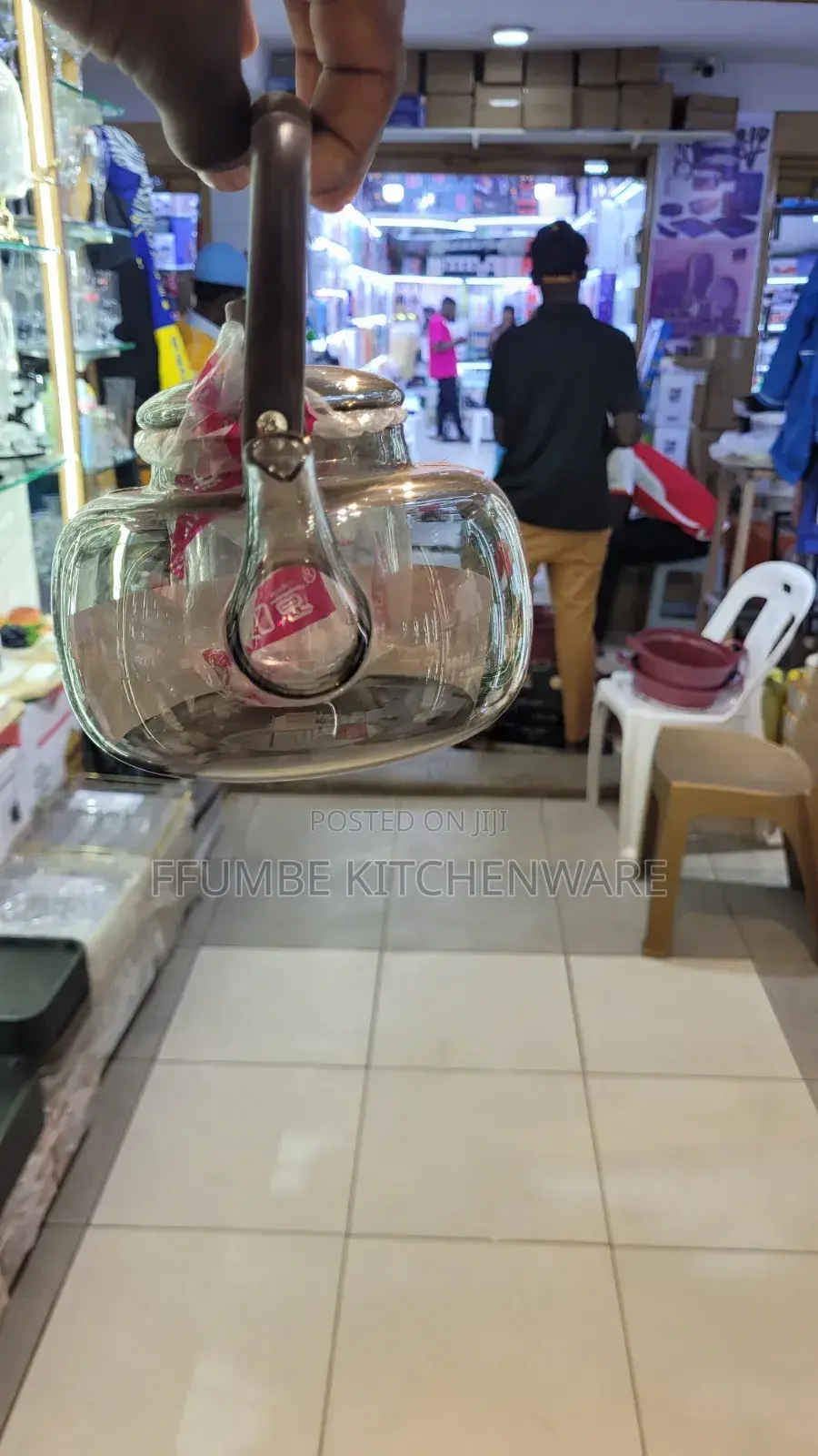 Heat Resistant Glass Tea Pot