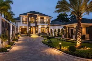 Luxury Home Compound Landscaping Finishing Services