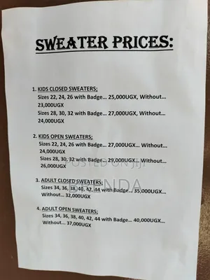 We Make Sweaters and Uniforms and Brand Them