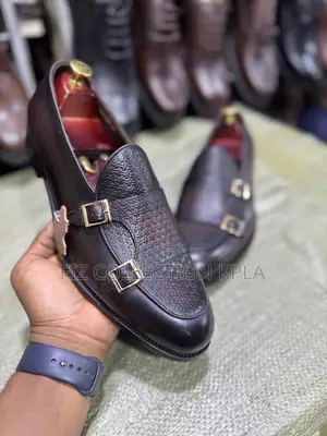 Coffee Crown Buckle Loafer