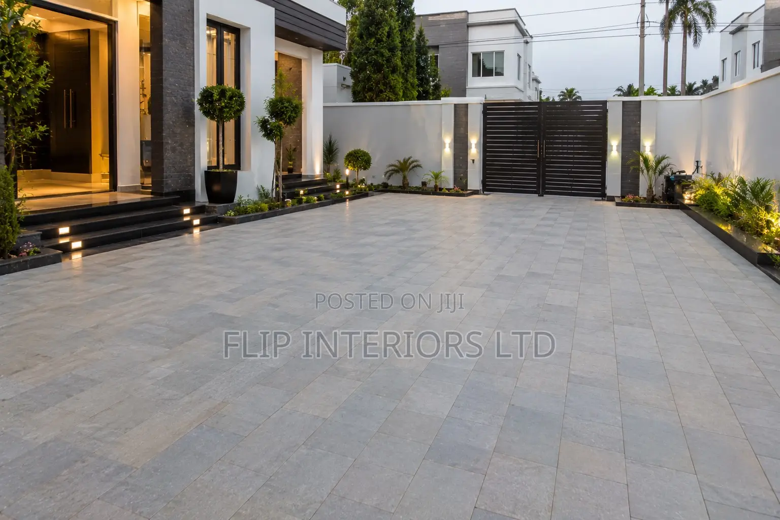 Modern Compound Stone Paving Installation Services