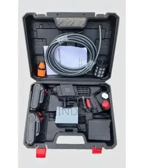 Portable Cordless High-pressure Car Wash Water Gun 2 Batteries.