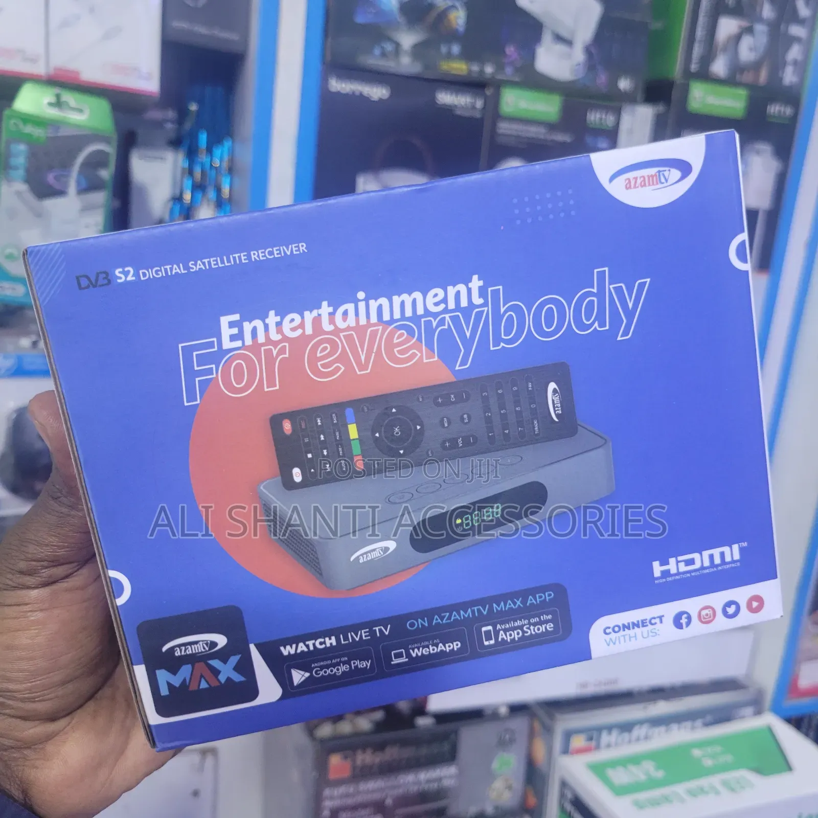 Azam Tv Satellite Decorder