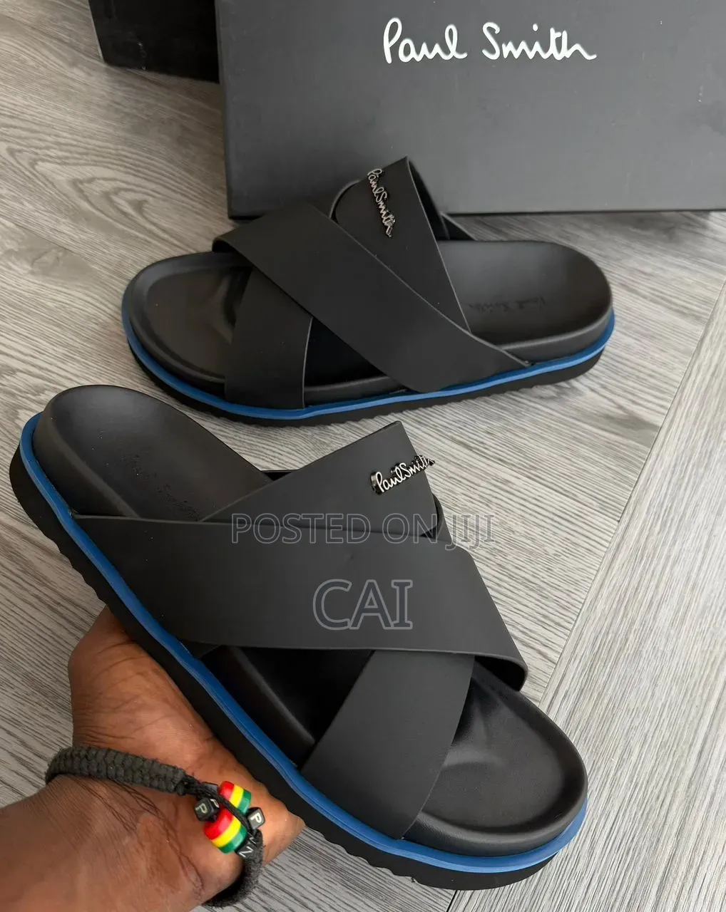 Paul Smith Crossover Strap Sandals