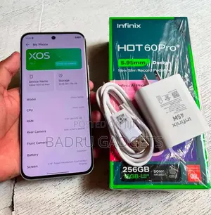 New Infinix Hot 60 Pro+ 128 GB Gray