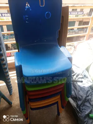 Stackable Plastic Children's Chairs
