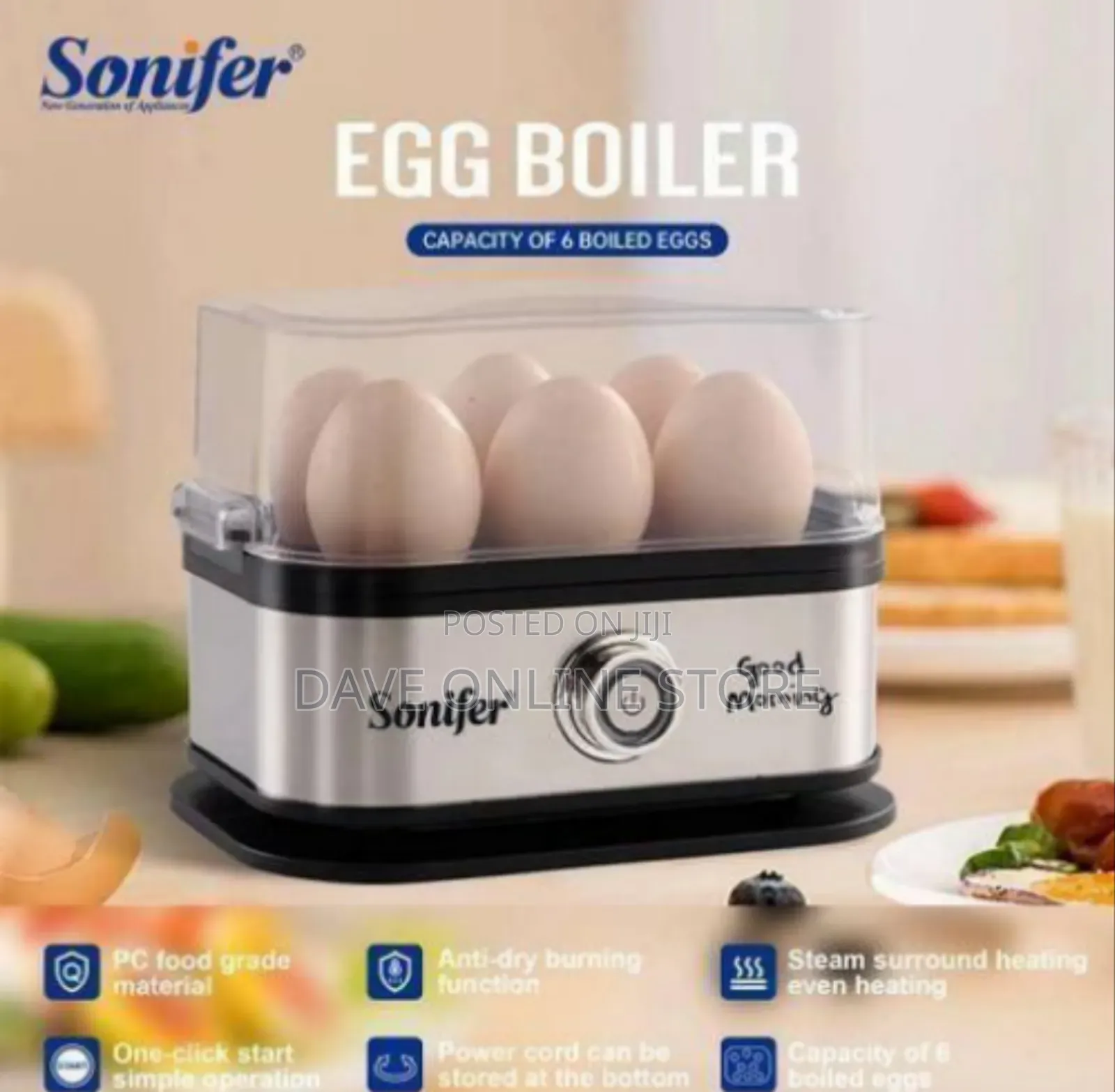 Sonifer Efficient Electric Egg Cooker