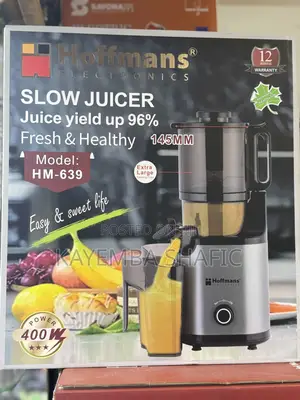 Hoffmans 400w Slow Juicer (Hm-639) - Brand New
