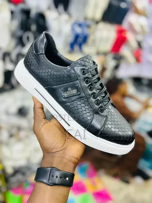 Navy Blue, Black, Brown Cavani Sneakers