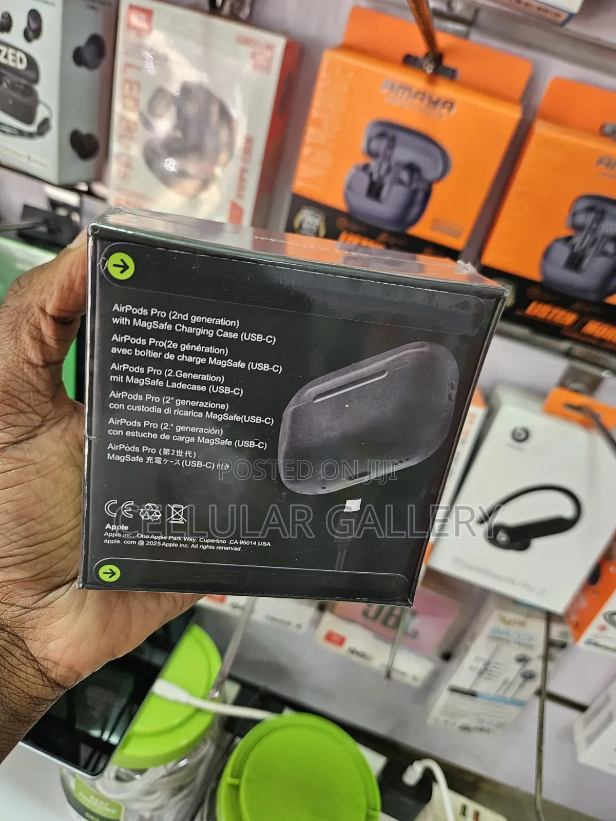 Airpods Pro 2nd Generation Black Edition Anc