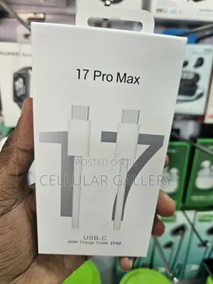 Usb-C to Usb-C 60w Braided Cable 1m