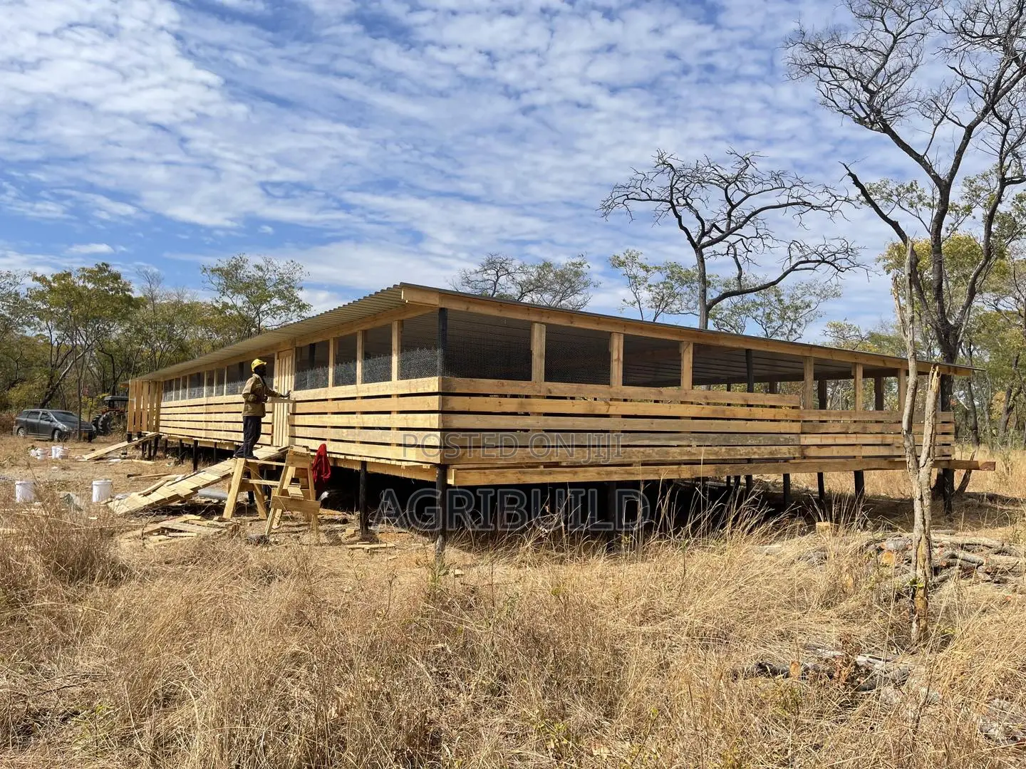 Elevated Goat Pen Installation Services