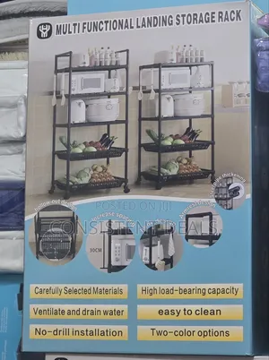 Multifunctional Landing Storage Rack