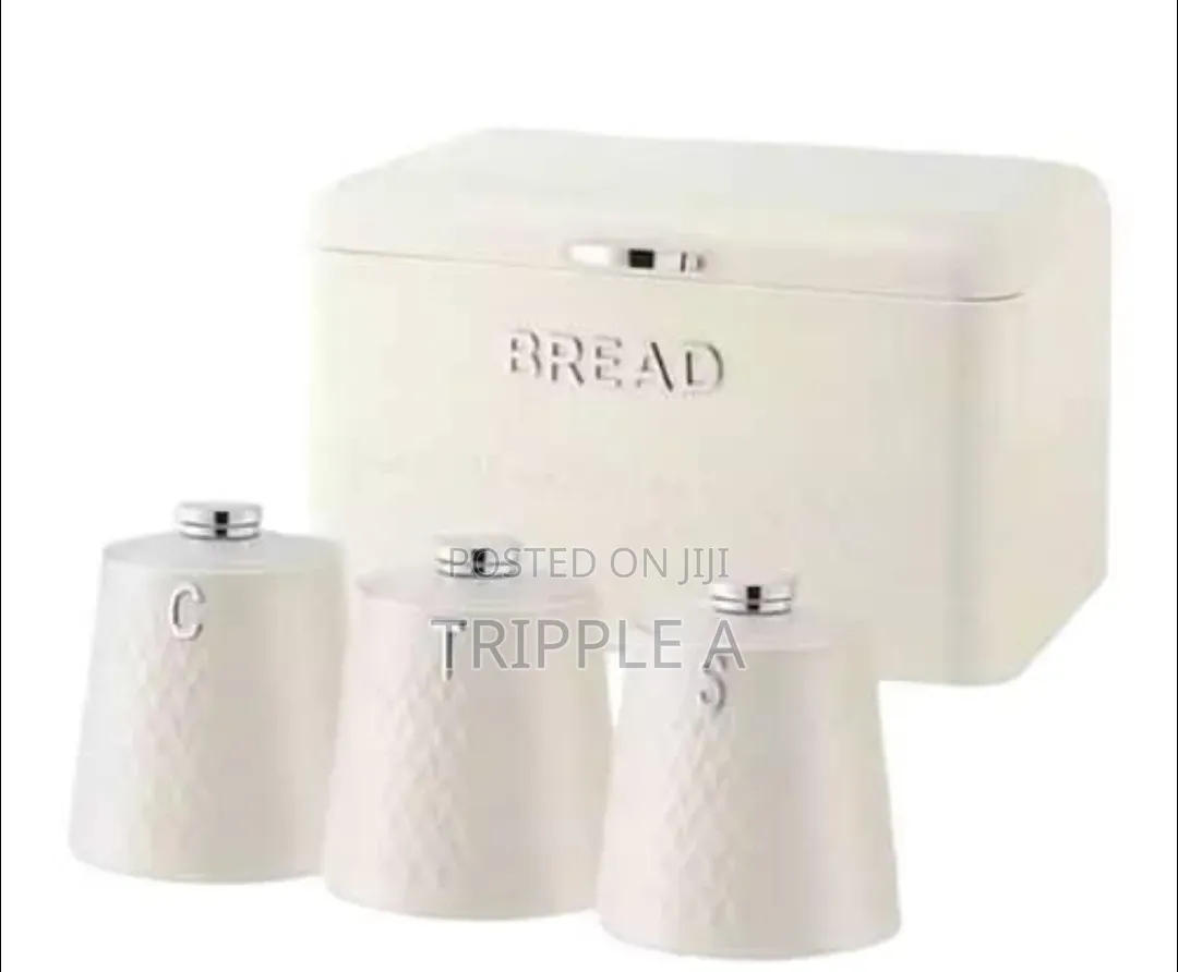 Elegant Bread Bin With Canister