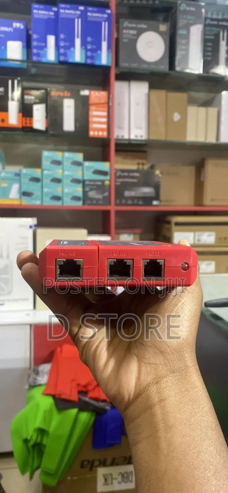 Rj45 And Rj11 Network Cable Tester