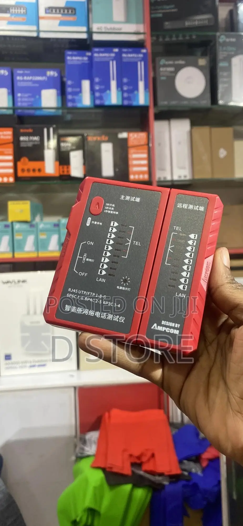 Rj45 And Rj11 Network Cable Tester