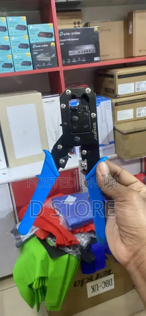Rj45 And Rj11 Crimping Tool
