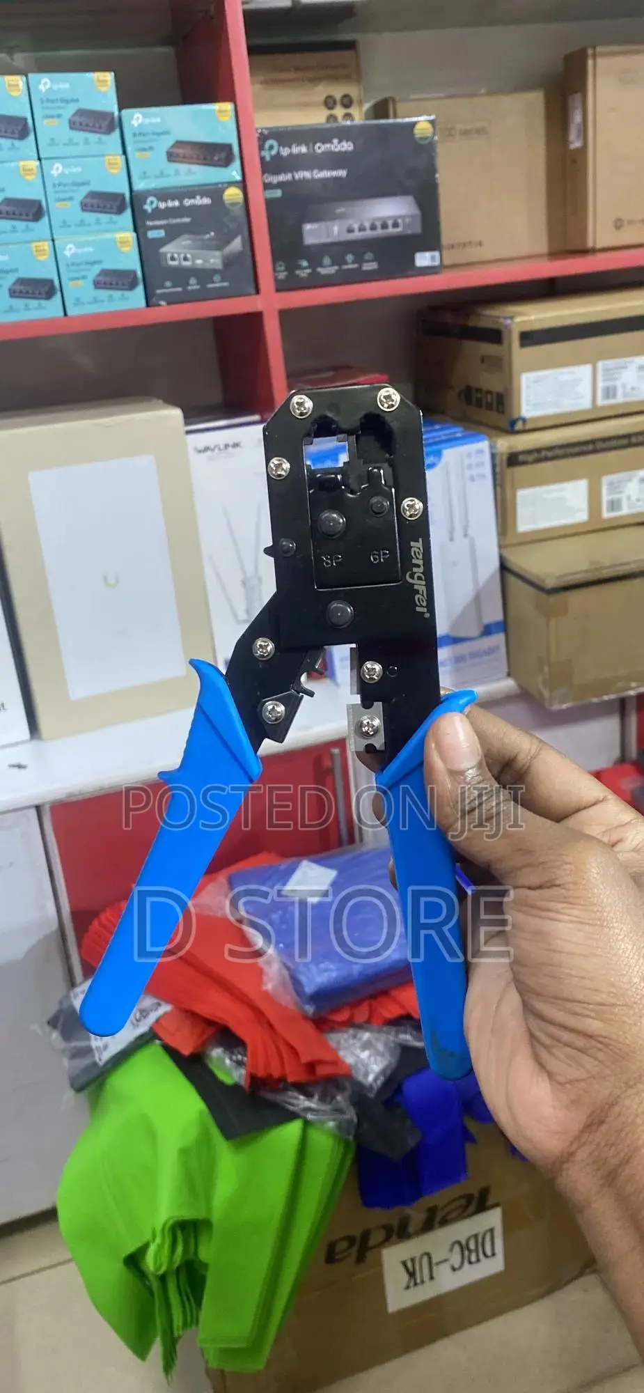 Rj45 And Rj11 Crimping Tool