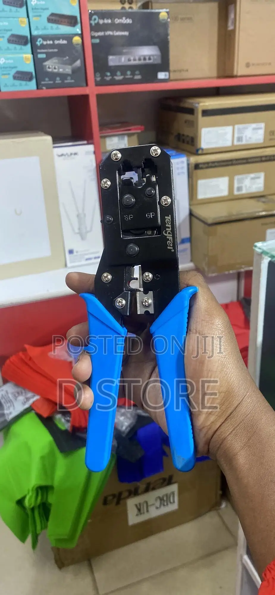 Rj45 And Rj11 Crimping Tool