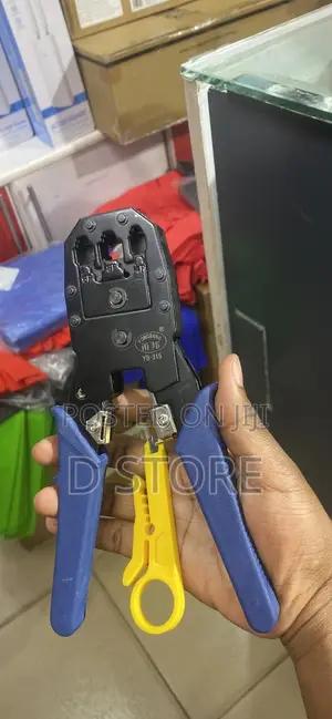 Rj45 And Rj11 Crimping Tool