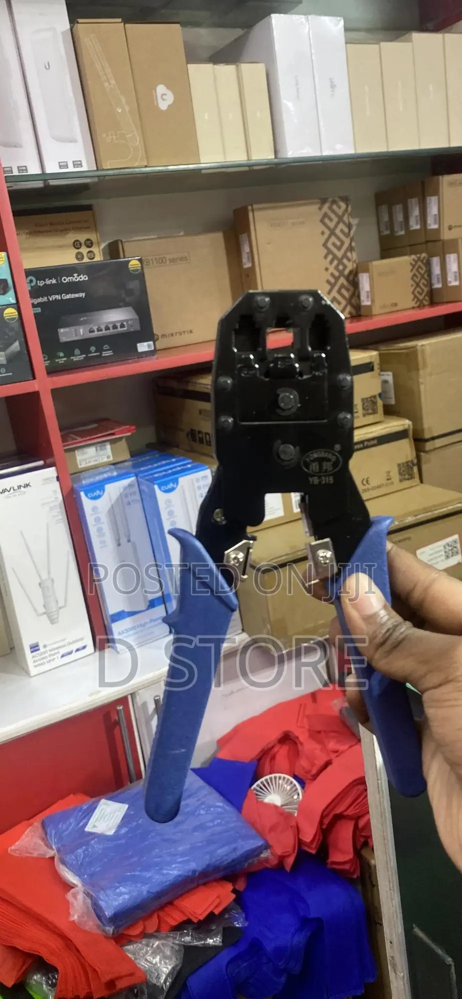Rj45 And Rj11 Crimping Tool