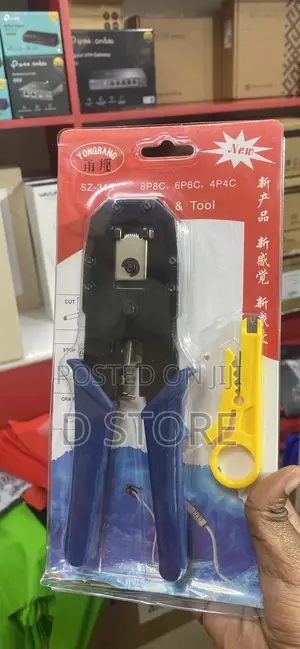 Rj45 And Rj11 Crimping Tool