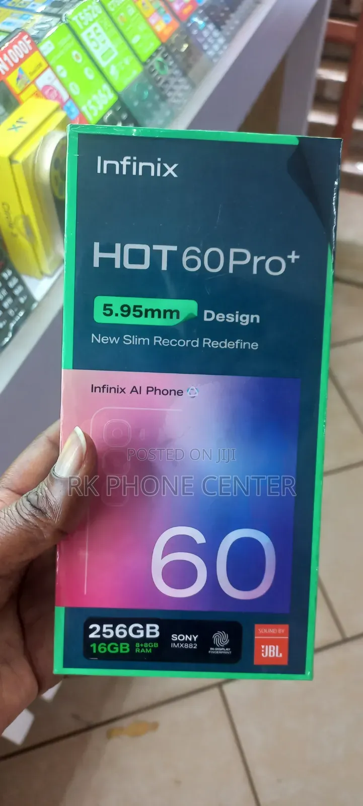 New Infinix Hot 60 Pro+ 128 GB Black