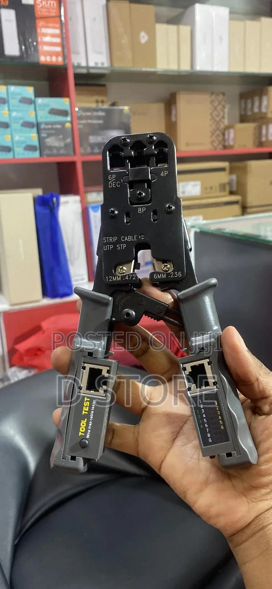 Crimping Tool With A Test