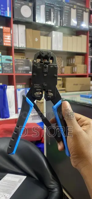 Rj45 And Rj11 Crimping Tool