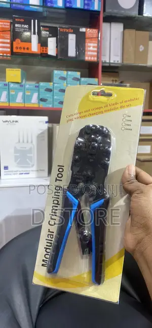 Rj45 And Rj11 Crimping Tool